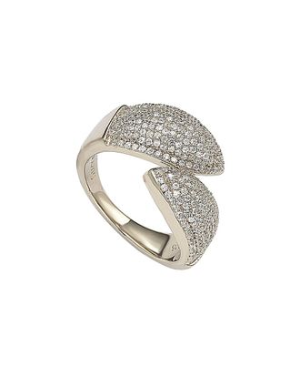 Suzy Levian Silver Cz Ring