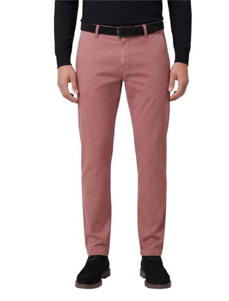 Meyer 5-pocket Meyer broek New York rood effen katoen