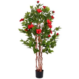 Wanderlust Deco Flores Decorativas Artificiales En Maceta 40x30x150h Cm