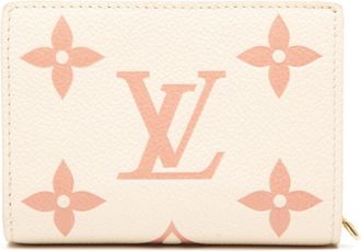 Louis Vuitton Ivory Pink Leather Wallet (Bi-Fold) (Pre-Owned)