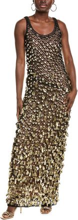 SIMKHAI Simkhai Keely Silk-Lined Gown