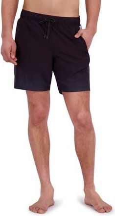Spyder Volley Swim Trunks in Black at Nordstrom Rack, Size Xx-Large