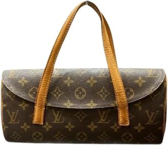 Louis Vuitton Pre-owned Handbags, female, Brown, Size: ONE SIZE Pre-owned Sonatine Monogram Handbag