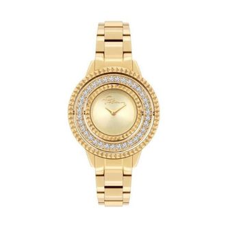 Police Gouden Damesmode Horloge - Dames - Horloges - Geel - ONE Size - Accessoires
