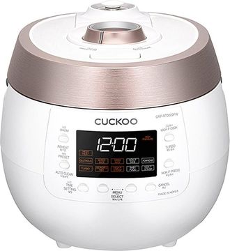 The Cuckoos Nest 6-Cup (Uncooked) / 12-Cup (Cooked) Twin Pressure Rice Cooker in White at Nordstrom