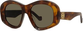 Loewe Anagram Lw 40181I Zonnebril - unisex - Zonnebrillen - Bruin - 51 MM - Accessoires