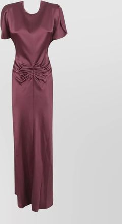 Victoria Beckham gathered waist maxi dress