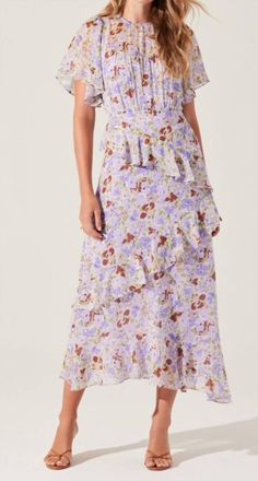 Astr Floramae In Lavender Floral