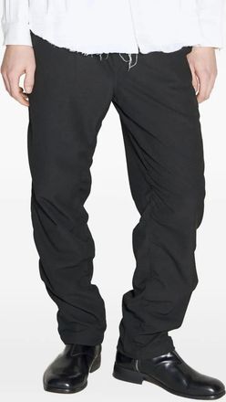 Undercover tassel-detail trousers - Black