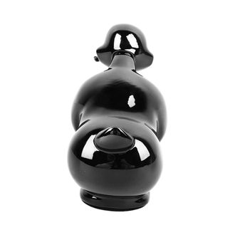 OEM Figura De Pato De Resina Galvanizada, 15x7x10 Cm, Elegante Decoraci&oacute;n Para Coche Y Escritorio