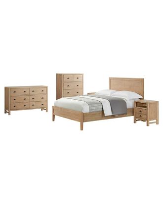 Alaterre Furniture Arden 5pc Wood Bedroom Set With King Bed