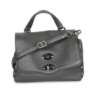 Zanellato Dames, Tassen, Grijs, Maat: ONE Size Leer