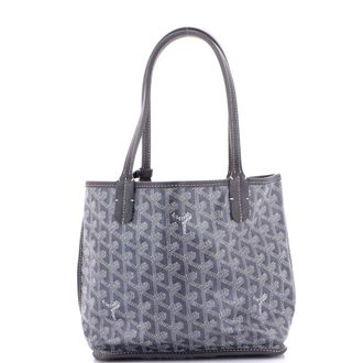 Goyard Anjou Reversible Tote Coated Canvas Mini