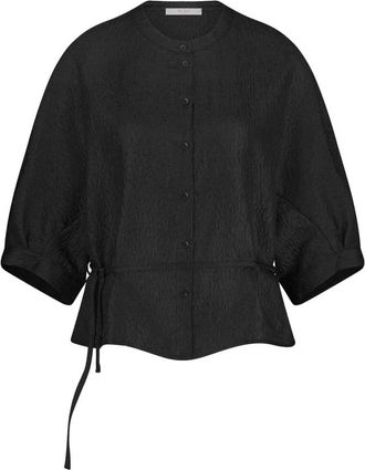 By-Bar Amsterdam Dames, Blouses & Shirts, Zwart, Maat: XL