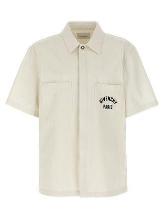 Givenchy Mens Logo Embroidery Shirt