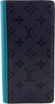 Louis Vuitton Pre-owned Wallets, male, Black, Size: ONE SIZE Pre-owned Monogram Eclipse Long Wallet (bi-fold)