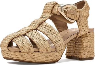 Aerosoles Soave Womens Dress Sandals Natural/Beige : 8.5 B - Medium, Faux Leather