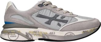 Premiata Moerun 8079 - Heren - Sneakers - Grijs - 41 EU - Leer - Schoenen