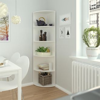 Vicco Estante De Pared Para Habitaci&oacute;n Infantil Ecki, Blanco, 40 X 180 Cm Vicco