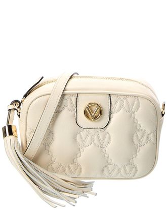 Mario Valentino Amel Monogram Matelasse Leather Crossbody