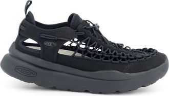 Keen Uneek WK Sandal - Heren - Hardloopschoenen - Zwart - 42 EU - Polyester - Fitness