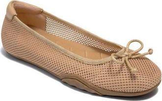 Aerosoles Onyx Mesh Ballet Flat in Beige Bisque at Nordstrom, Size 8.5