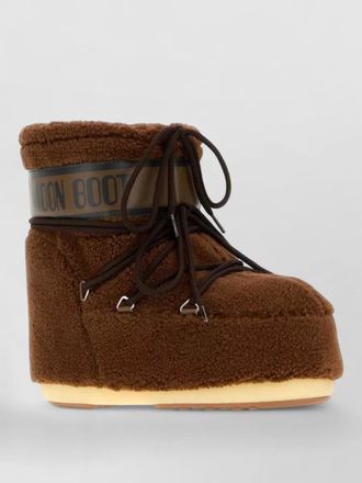 Moon Boot eco fur icon low slippers