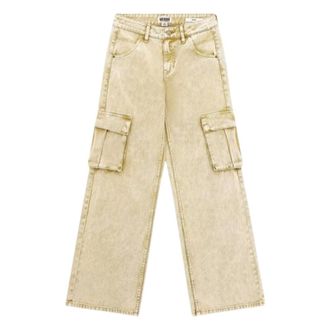 Guess Straight Jeans, female, Beige, Size: W27 Originals Cargo Pant