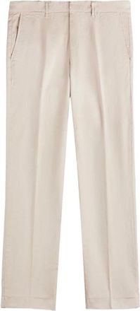 Fay Capri Broeken - Heren - Vrijetijds broeken - Beige - W38 - Katoen - Broeken