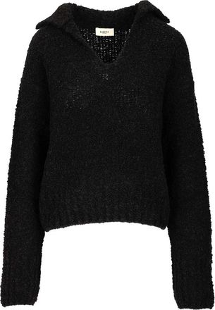 Barena Maura Lanula Sweater - Dames - V-hals truien - Zwart - XS - Wol - Truien & Vesten