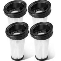 OEM Paquete De 4 Filtros De Repuesto Zvd Para Aspiradoras Inal&aacute;mbricas Rowenta X-pert 3.60 X-pert 160 Rh72xxx Rh6921wo Rh6933wo Rh6971wo Rh6974wo Zr005202