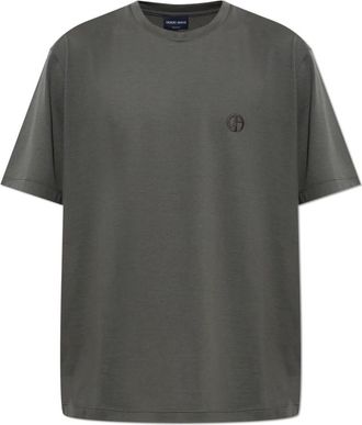 Giorgio Armani Hombre, Camisetas, Gris, Talla: XL