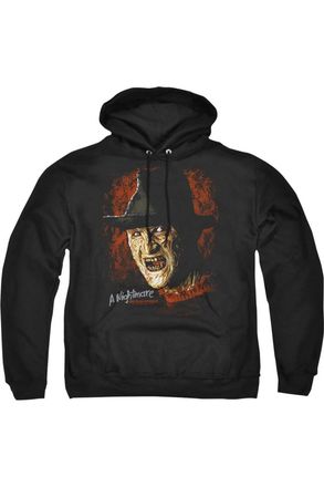 Gildan Nightmare On Elm Street Worst Nightmare Adult Pull Over Hoodie / Hooded Sweatshirt