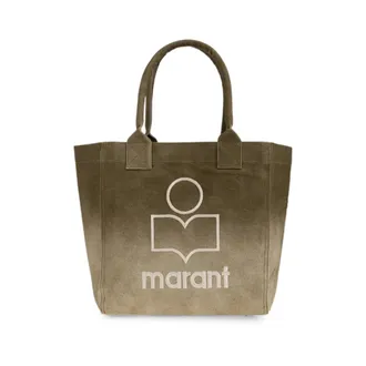 Isabel Marant Dames, Tassen, Groen, Maat: ONE Size Katoen