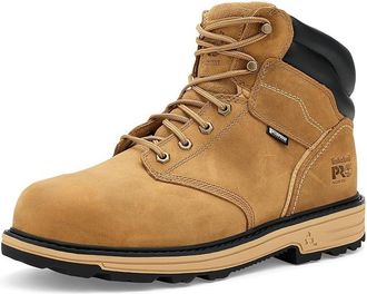 Timberland Titan Tasker 6 Inch Alloy Safety Toe Waterproof Industrial Work Boots Mens Shoes Wheat Full Grain : 11.5 D - Medium, Leather