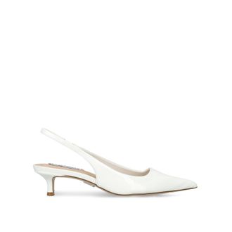 Steve Madden Womens Kittie White Heels - Size UK 7