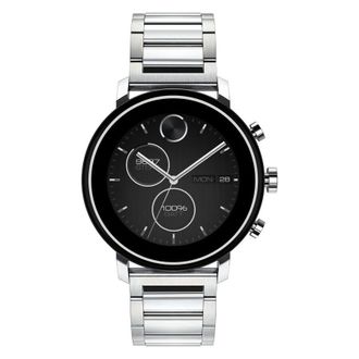Movado Connect Black Dial Mens Watch 3660035