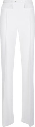 Elisabetta Franchi Essential Tailored Polyester-Blend Straight-Leg Pants