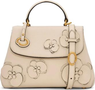 Oscar De La Renta Borsa tote The Laser-Cut Orchid Mini Poppy - Toni neutri