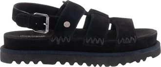Warmbat Wenlock Sandal - Dames - Sandalen - Zwart - 41 EU - Su&egrave;de - Schoenen