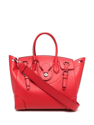 Ralph Lauren Collection Shopper met gespsluiting - Rood