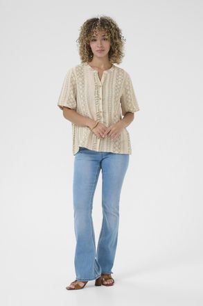 Cream Shirt met lange mouwen CRBellis Shirt met lange mouwen Straight fit