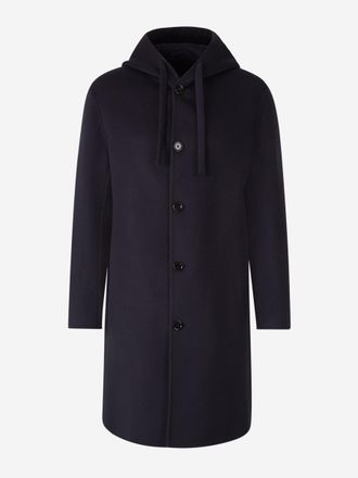 Lardini Long Wool Coat