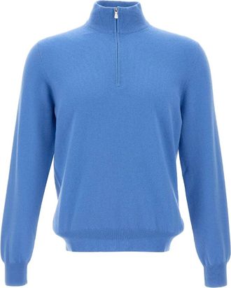 Gran Sasso Coltrui met halve rits - Blauw