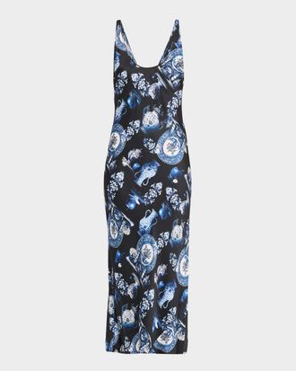 L'agence Akiya Satin Tank Dress