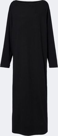 Extreme Cashmere N&deg;503 Pillar cotton and cashmere maxi dress