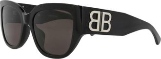 Balenciaga Square Ladies Sunglasses BB0323SK 006 55