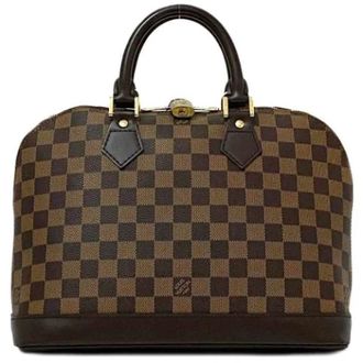 Louis Vuitton Pre-owned Handbags, female, Brown, Size: ONE SIZE Pre-owned Canvas handbags