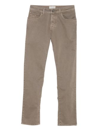 Jacob Cohen Pantaloni dritti - Marrone