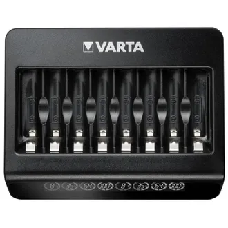 OEM Cargador Multifunci&oacute;n Lcd Varta + Cargador De Bater&iacute;as Usb C - Sin Bater&iacute;as